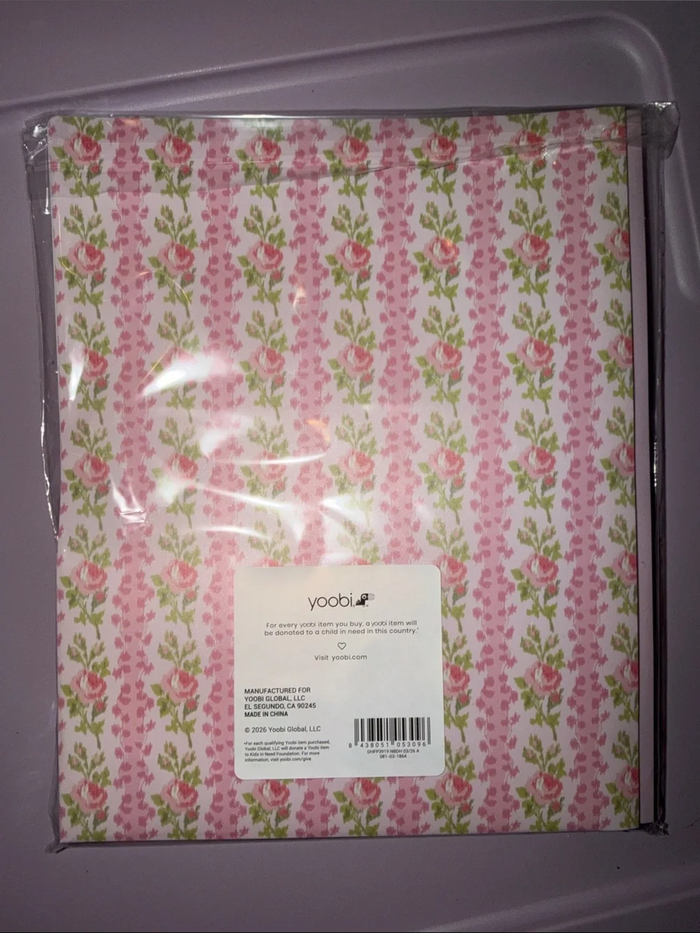 Yoobi X Loveshackfancy notebook & Folder Set